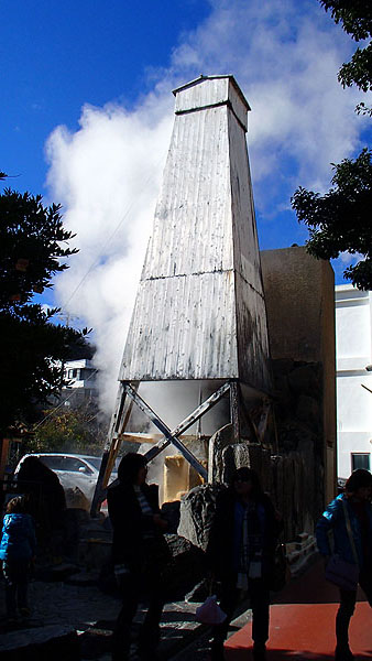 源泉が湧き出ている場所